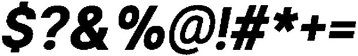 Stark Nue Bold-Italic otf (700) Font OTHER CHARS