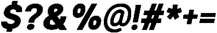Stark Nue ExtraBold-Italic otf (700) Font OTHER CHARS