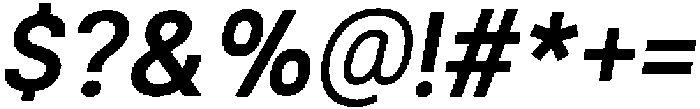 Stark Nue Medium-Italic otf (500) Font OTHER CHARS