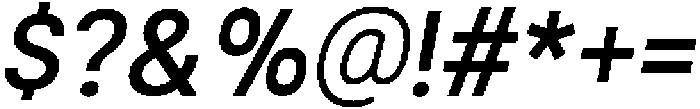 Stark Nue Regular-Italic otf (400) Font OTHER CHARS