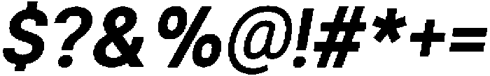 Stark Nue SemiBold-Italic otf (600) Font OTHER CHARS