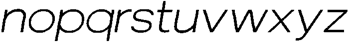 Stark Nue Thin-Italic otf (100) Font LOWERCASE