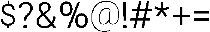 Stark Nue Thin otf (100) Font OTHER CHARS