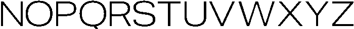 Stark Nue Thin otf (100) Font UPPERCASE
