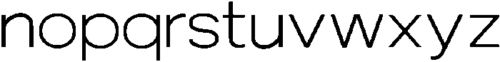 Stark Nue Thin otf (100) Font LOWERCASE