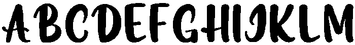 Starla Regular otf (400) Font UPPERCASE
