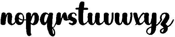 Starla Regular otf (400) Font LOWERCASE