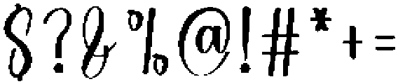 Starlight Handmade Regular otf (300) Font OTHER CHARS