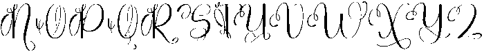 Starlight Handmade Regular otf (300) Font UPPERCASE