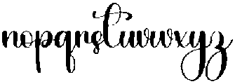 Starlight Handmade Regular otf (300) Font LOWERCASE