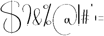Starlight Regular otf (300) Font OTHER CHARS