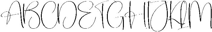 Starlight Regular otf (300) Font UPPERCASE