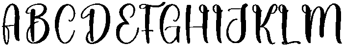 Starlight Regular otf (300) Font UPPERCASE