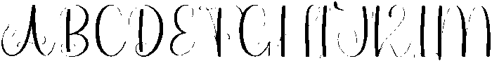 Starlight Regular otf (300) Font UPPERCASE
