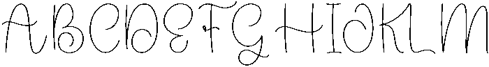 Starlight Regular otf (300) Font UPPERCASE
