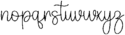 Starlight Regular otf (300) Font LOWERCASE
