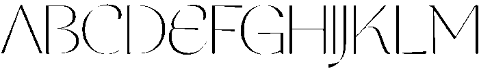 Starlight Regular otf (300) Font UPPERCASE