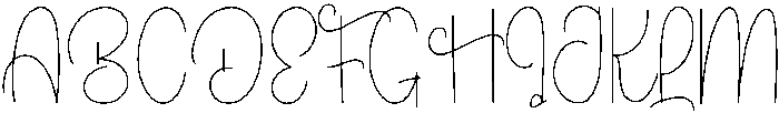 Starlight Regular otf (300) Font UPPERCASE