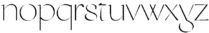 Starlight Regular otf (300) Font LOWERCASE