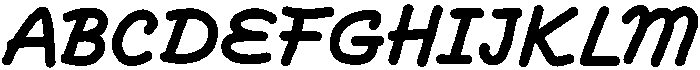Starlight Script Regular otf (300) Font UPPERCASE