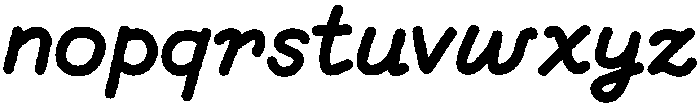 Starlight Script Regular otf (300) Font LOWERCASE