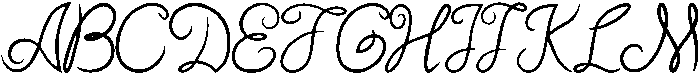 Starlight otf (300) Font UPPERCASE