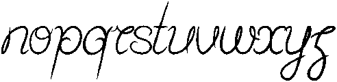 Starlight otf (300) Font LOWERCASE