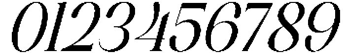 StarlightItalic otf (300) Font OTHER CHARS
