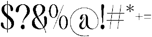 StarlightRegular otf (300) Font OTHER CHARS