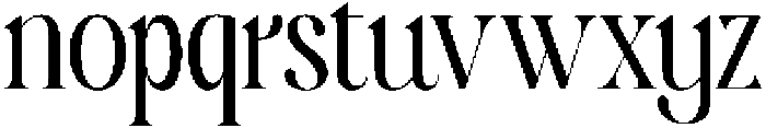 StarlightRegular otf (300) Font LOWERCASE