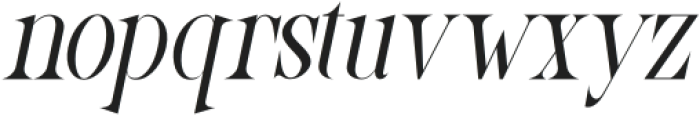 Starlikes Normal Italic otf (400) Font LOWERCASE