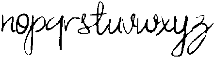 Starry Night Regular otf (400) Font LOWERCASE