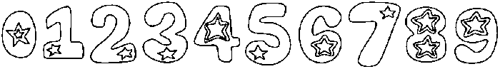 StarryEYED Regular otf (400) Font OTHER CHARS
