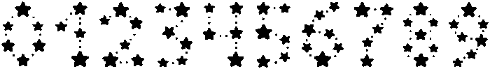 Stars Regular otf (400) Font OTHER CHARS