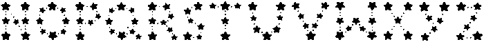 Stars Regular otf (400) Font LOWERCASE