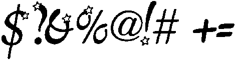 Starz TM Regular otf (400) Font OTHER CHARS