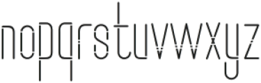 StaticFont-Style otf (400) Font LOWERCASE
