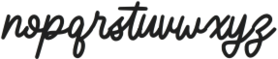 StaticRoom otf (400) Font LOWERCASE
