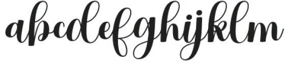 Stay Authentic Regular otf (400) Font LOWERCASE