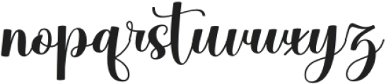 Stay Authentic Regular otf (400) Font LOWERCASE