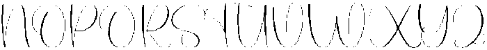 Stay Birthday Regular otf (400) Font UPPERCASE