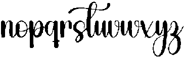 Stay Classy Regular otf (400) Font LOWERCASE