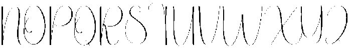 Stay Family Regular otf (400) Font UPPERCASE