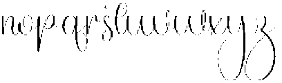 Stay Family Regular otf (400) Font LOWERCASE