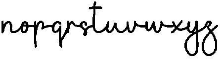 Stay Focus Regular otf (400) Font LOWERCASE