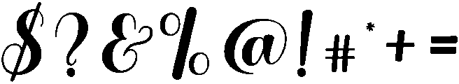 Stay Golden Regular otf (400) Font OTHER CHARS