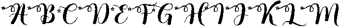 Stay Golden Regular otf (400) Font UPPERCASE