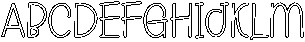 Stay Grateful Regular otf (400) Font UPPERCASE