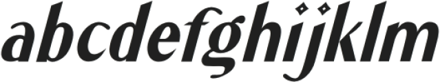 Stay High Italic otf (400) Font LOWERCASE