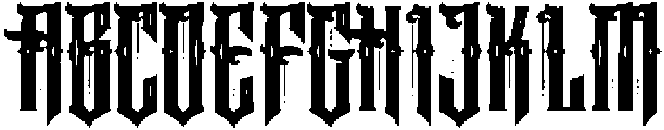 Stay High otf (400) Font UPPERCASE